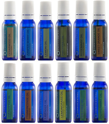 

Omniscentral Top 12 Certified Organic Essential Oils - 100% Pure Natural & Therapeutic grade � Pack of 12(15 ml)