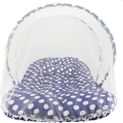 

Aayat Kids SmartBuy Premium Heavy New Born Dark Blue Dot Relax01 Baby Bed Crib(Fabric, Dark Blue)