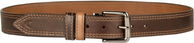 

Hidesign Men Casual Brown Genuine Leather Reversible Belt