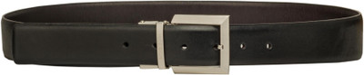 

Hidesign Men Formal Black Genuine Leather Reversible Belt, Blk brn 01