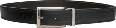 Hidesign Men Casual Black Genuine Leather Reversible Belt