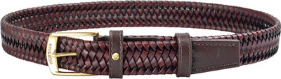 

Hidesign Men Casual Brown Genuine Leather Belt