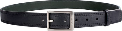 

Hidesign Men Black Genuine Leather Belt, Black.green