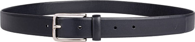 

Hidesign Men Casual Black Genuine Leather Belt