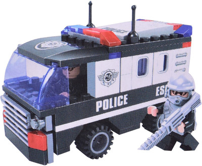 

Just Play army construction role play set white green Age 6+(White, Green)