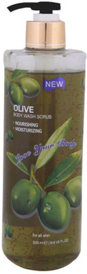

American Bouquet Olive Body Wash Scrub(500 ml)