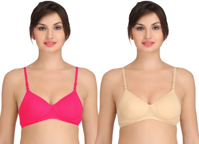 Selfcare New Collection Women T-Shirt Lightly Padded Bra(Multicolor)