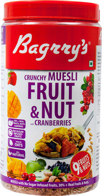 

Bagrry's Muesli Fruit and Nut Muesli Cranberry, 750g(750 g, Plastic Bottle)