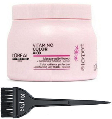 

styling Hair Brush & Vitamino Color Radiance Protection Spa(Set of 2)