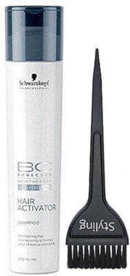 

styling Of Hair brush, Hair Activator Shampoo(Set of 2)