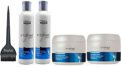 

styling Of Hair Brush, X-tenso Care Hair Shampoo 230ml With Conditoner (Pack Of 5)(Set of 5)