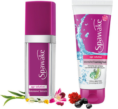 

Spawake Age Solution Intensive Serum (30ml) + Foaming Wash (100g)(Set of 2)