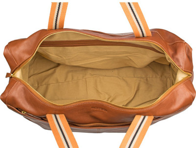 

Hidesign (Expandable) Tubman (1344)-Regular-Tan Travel Duffel Bag(Brown)