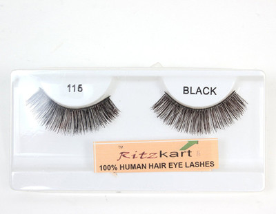 

Ritzkart 100%human hair eyes Lashes Extension for Natural look all model available (115)(Pack of 1)