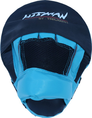 

Hitman Surge Micro Leather Molded Curved Focus Pad(Black, Blue)