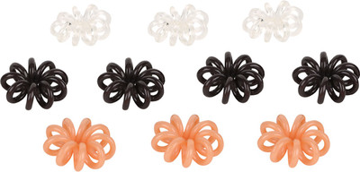 

Franck Provost Xpert Pro (France) Mini Hair Ring Elastics (10 pcs) Rubber Band(Multicolor)