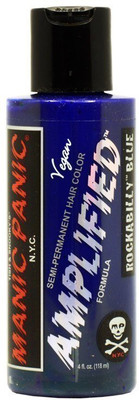 

Manic Panic Amplified Semi-Permanent Vegan Hair Color(Rockabilly Blue)