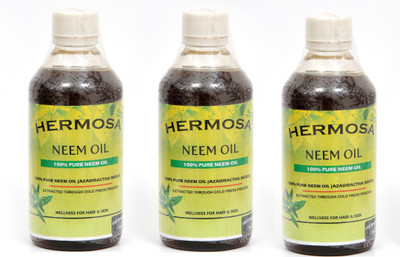 

HERMOSA Pure Neem Oil- 600ML Hair Oil(600 ml)