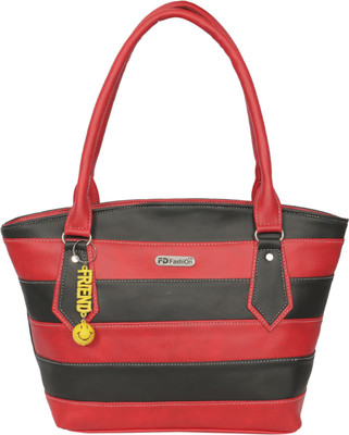 

FD Fashion Soft Luggage Shoulder Bag(Black, Red)