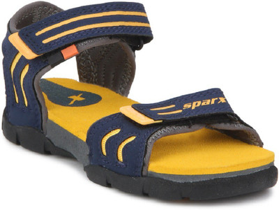 

Sparx Boys & Girls Velcro Sports Sandals(Dark Blue, Navyblueyellow
