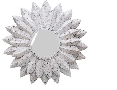 

One Decor ODMF002FLWT001 Decorative Mirror(Round)