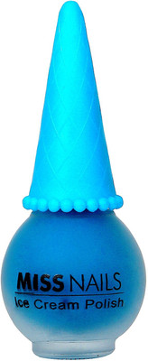 

miss nails ICE CREAM NAIL POLISH ICE02 BLUE BLUE