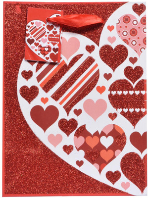 

UNTOLD Printed Party Bag(Red, Pack of 1)