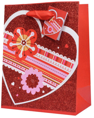 

UNTOLD Printed Party Bag(Red, Pack of 1)
