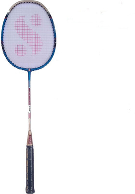 

sindhu sports SINDHU SS-507 Sensational Badminton Racket / Racquet (Blue Maroon) Blue Strung Badminton Racquet(G4 - 3.25 Inches, 120 g)