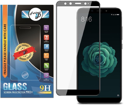 Furious3D Tempered Glass Guard for Mi A2(Pack of 1)