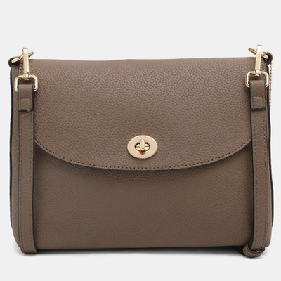 Cara Mia Women Brown PU Sling Bag