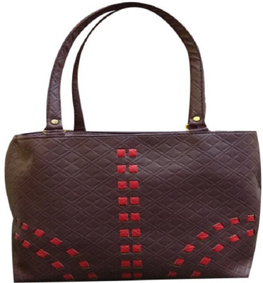 

Girls' Fashion Store Women Brown PU Shoulder Bag