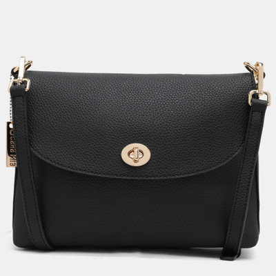 

Cara Mia Women Casual Black PU Sling Bag