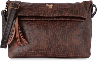 

Baggit Women Brown PU Sling Bag