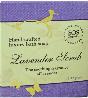 

SOS Organics Lavender Scrub Soap(100 g)