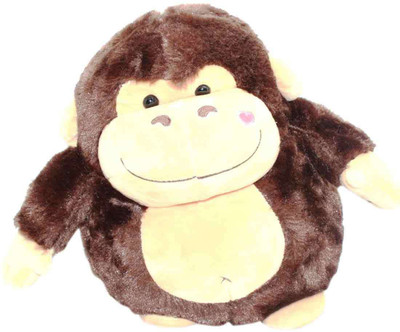 

Healing Crystals India Soft Plus Stuffed Animal Cartoons Pets Toys, For Kids Fluffy Birthday Gift Baby Showers Home Decoration(Monkey-24cm H-260W) - 24 cm(Multicolor)