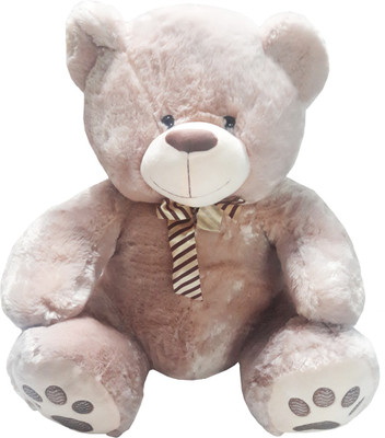 

My Baby Excels Bear Plush Beige Colour with Bow 60 cm - 60 cm(Beige)