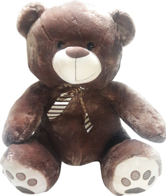 

My Baby Excels Bear Plush Brown Colour with Bow 60 cm - 60 cm(Brown)