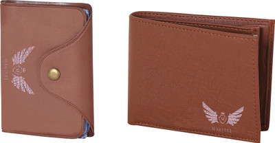 

Martell Men Brown Artificial Leather Wallet(6 Card Slots)
