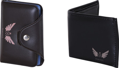 

Martell Men Black Artificial Leather Wallet(6 Card Slots), Brown