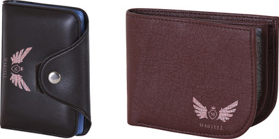 

Martell Men Brown Artificial Leather Wallet(6 Card Slots)