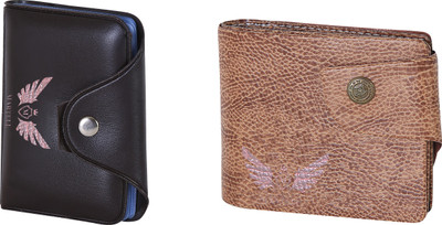 

Martell Men Brown Artificial Leather Wallet(6 Card Slots)