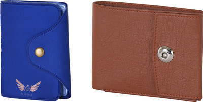 

Martell Men Brown Artificial Leather Wallet(6 Card Slots), Blue