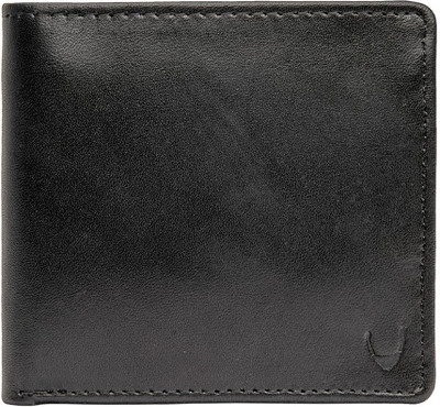 

Hidesign Men Black Genuine Leather Wallet(8 Card Slots)