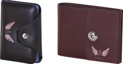 

Martell Men Brown Artificial Leather Wallet(6 Card Slots)
