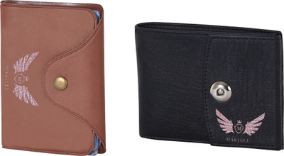 

Martell Men Black Artificial Leather Wallet(6 Card Slots), Brown