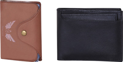 

Martell Men Black Artificial Leather Wallet(6 Card Slots), Brown