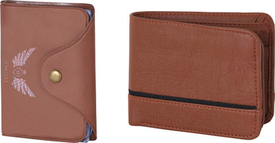 

Martell Men Brown Artificial Leather Wallet(6 Card Slots)