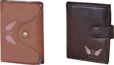 

Martell Men Brown Artificial Leather Wallet(6 Card Slots)