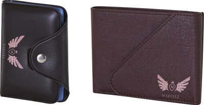 

Martell Men Brown Artificial Leather Wallet(6 Card Slots)